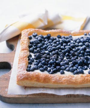 Blueberry tart