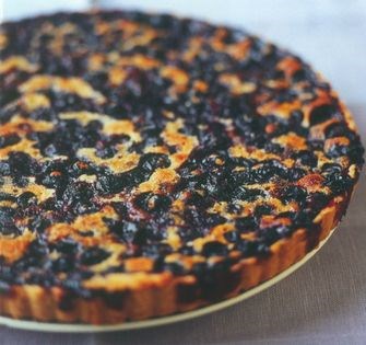 Blueberry tart