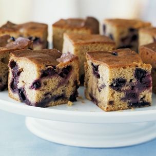 Blueberry tea cake