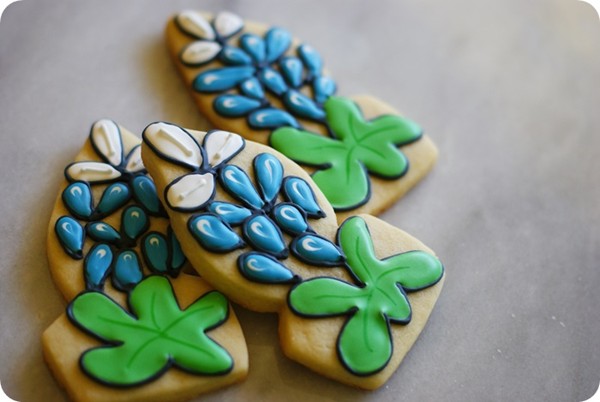 Bluebonnet cookies