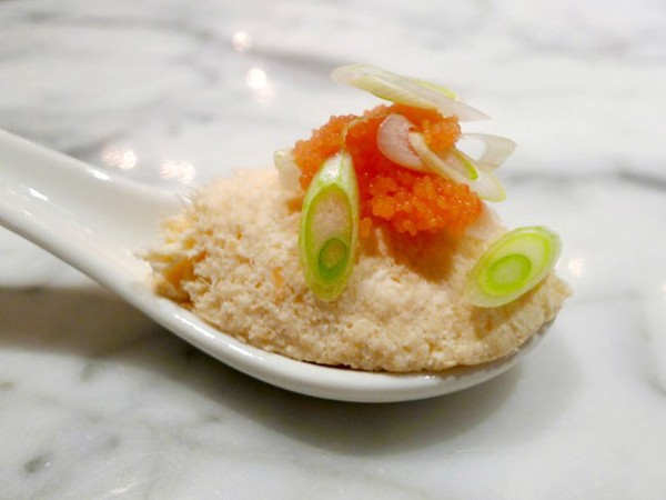 Bluestem's smoked salmon panna cotta