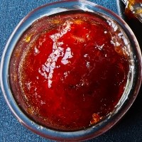 Blush orange & cardamom jam