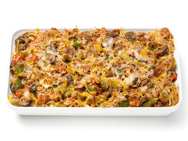 Bobby Deen's light baked spaghetti