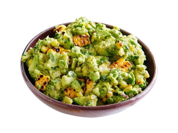 Bobby Flay’s charred corn guacamole