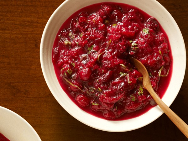 Bobby Flay's cranberry-serrano relish