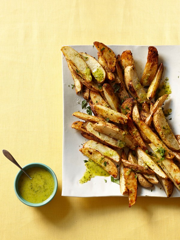 Bobby Flay's Greek potatoes with lemon vinaigrette