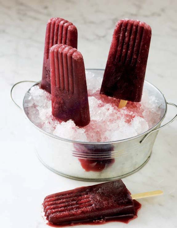 Bobby Flay's sangria ice pops