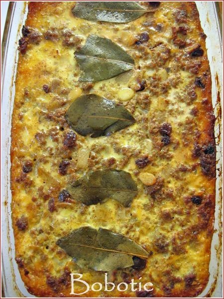 Bobotie revisited