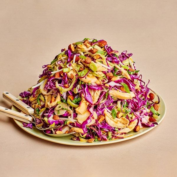 Bob’s chicken and cabbage salad [Melissa Broder / Robert Broder]