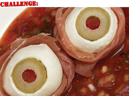 Bocconcini eyeballs