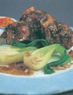 Boiled and spiced short rib of beef
