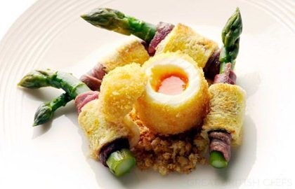Boiled egg and soldiers