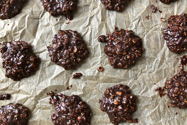 Boiled peanut butter cookies