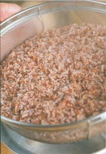 Boiled rosematter or patni rice