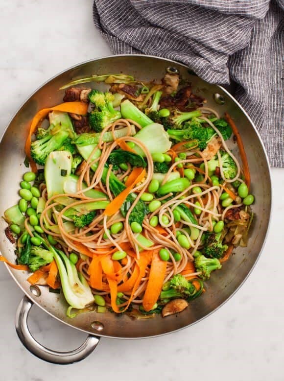 Bok choy stir fry
