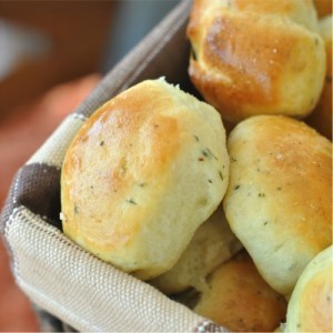 Bolete’s house-made thyme and sea salt rolls
