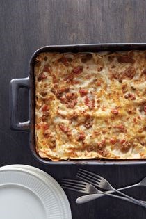 Bolognese lasagne