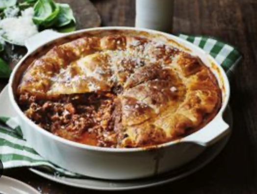 Bolognese pie