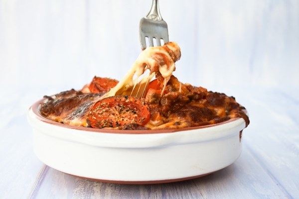 Bolognese potato bake