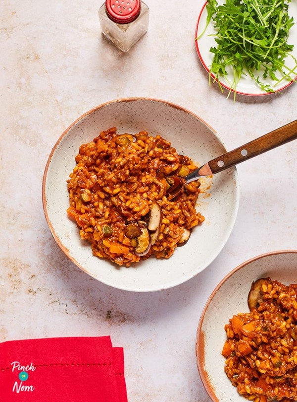 Bolognese risotto