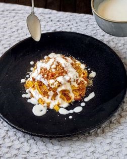 Bolognese with Parmigiano-Reggiano fonduta