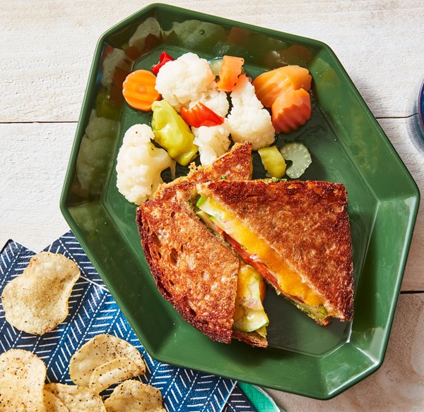 Bombay grilled cheese