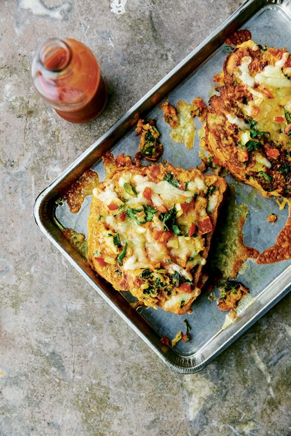 Bombay-style masala French toast