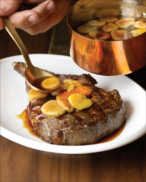 Bone-in rib-eye