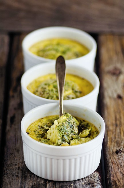 Bone marrow custard with black pepper and parsley