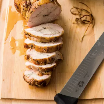 Boneless turkey breast with gravy