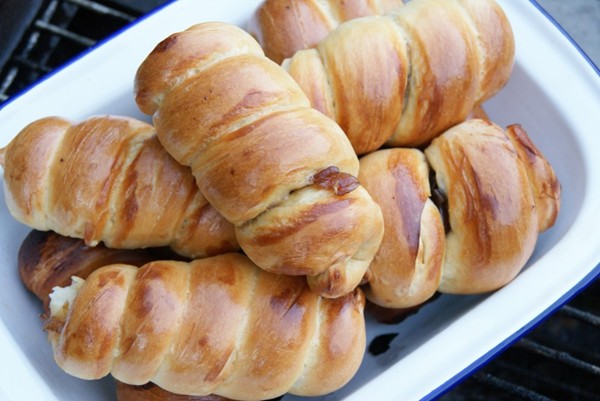 Bonfire banger rolls