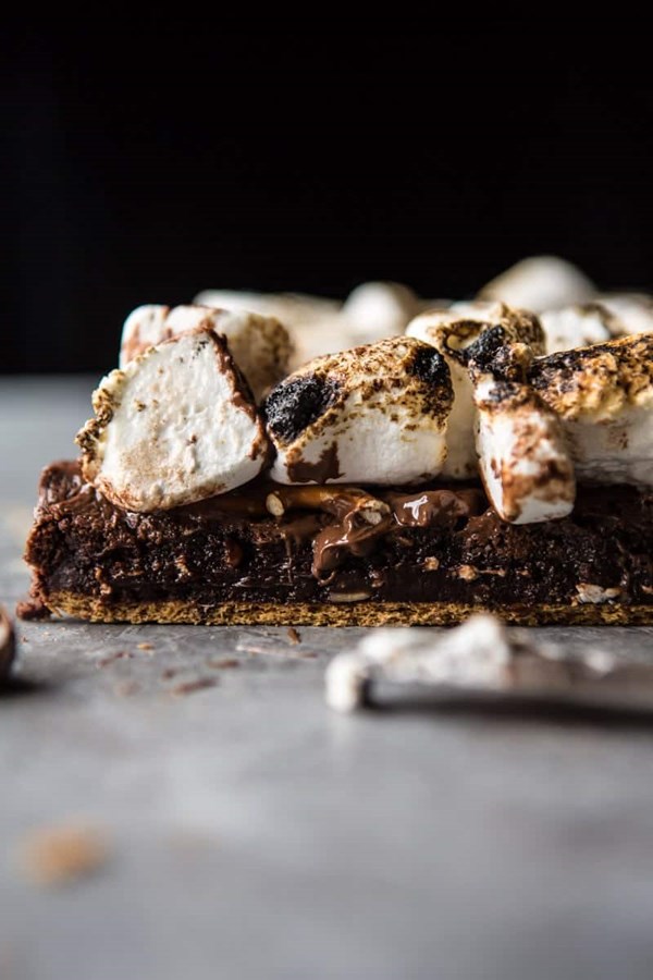 Bonfire brownies