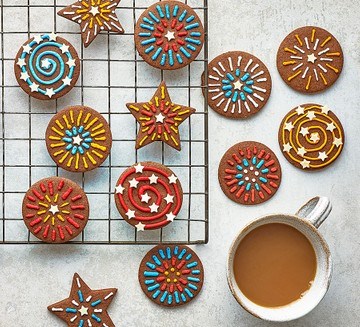 Bonfire night cookies