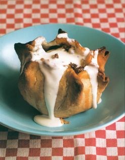 Boozy baked Worcester apples