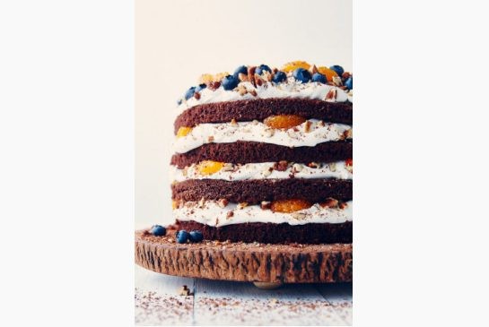 Boozy chocolate torte