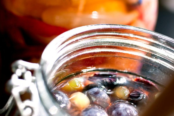 Boozy Concord grapes