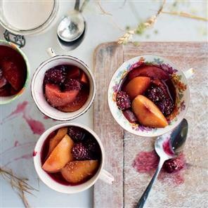 Boozy fruit parcels