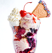 Boozy knickerbocker glory