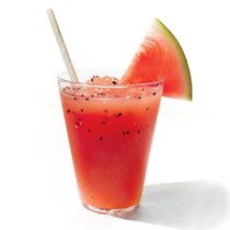 Boozy watermelon slushy