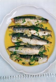 Boquerónes, but with sardines