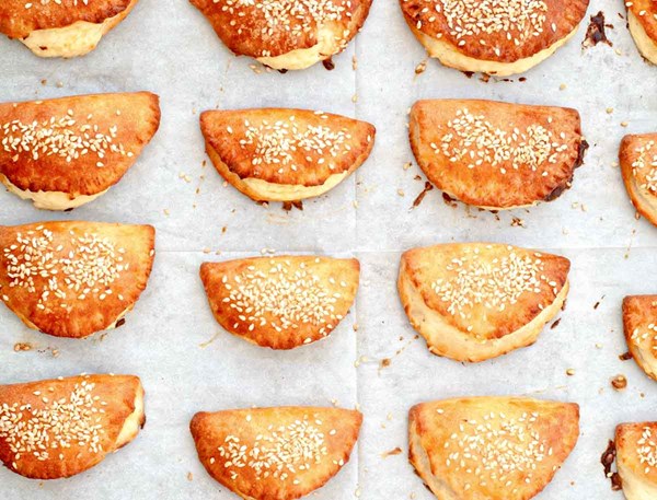Borekitas with cheese filling