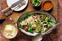 Borlotti & green bean salad [Danielle Alvarez]