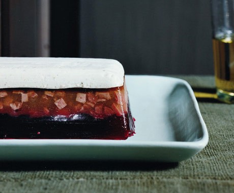 Borscht horseradish terrine