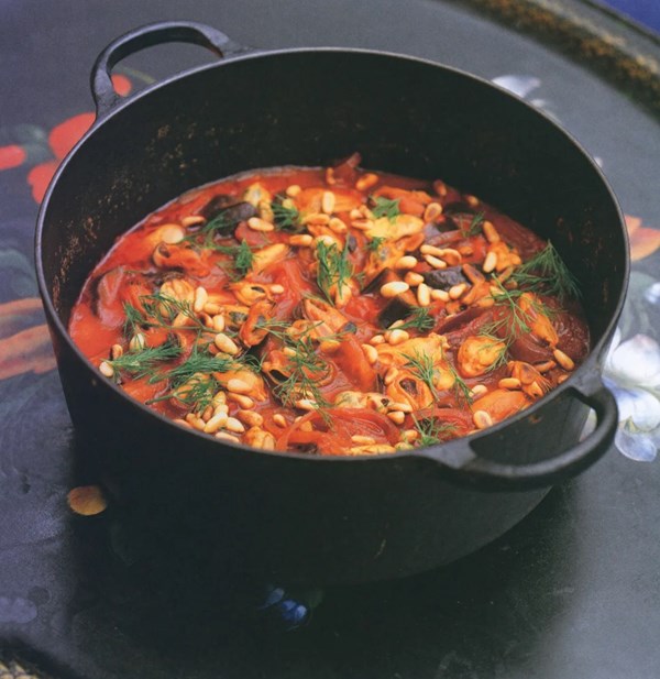 Bosphorous mussel stew
