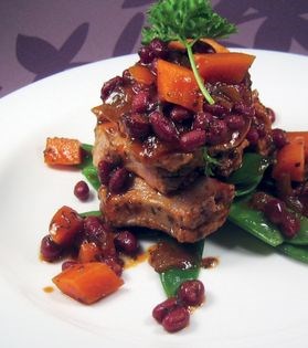 Boston baked pork