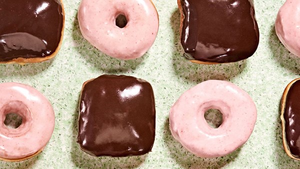 Boston cream doughnuts