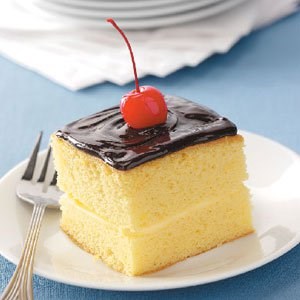 Boston cream pie