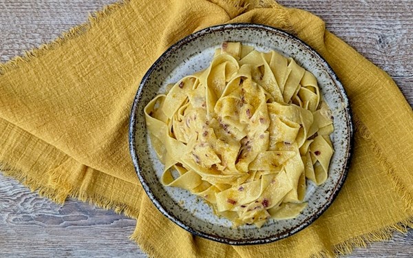 Bottarga & lemon pappardelle