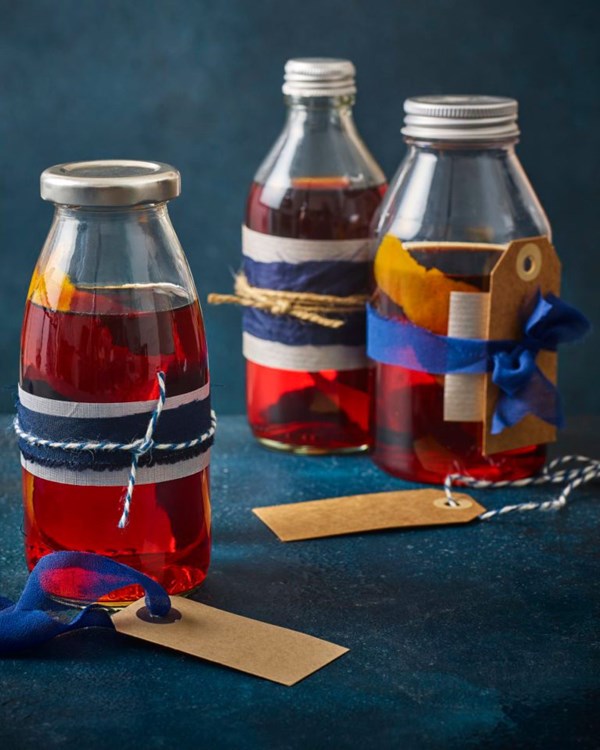Bottle-aged chocolate orange Negroni 