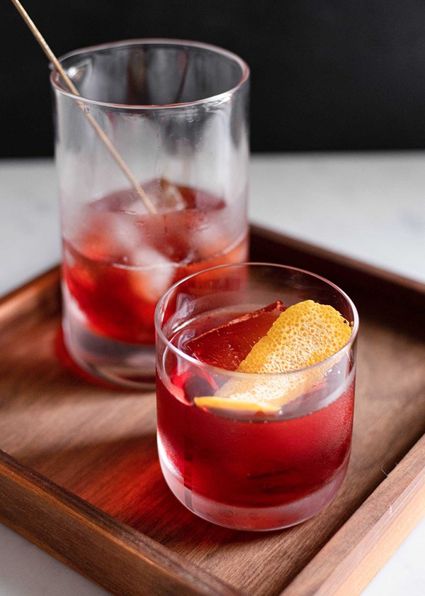 Boulevardier cocktail